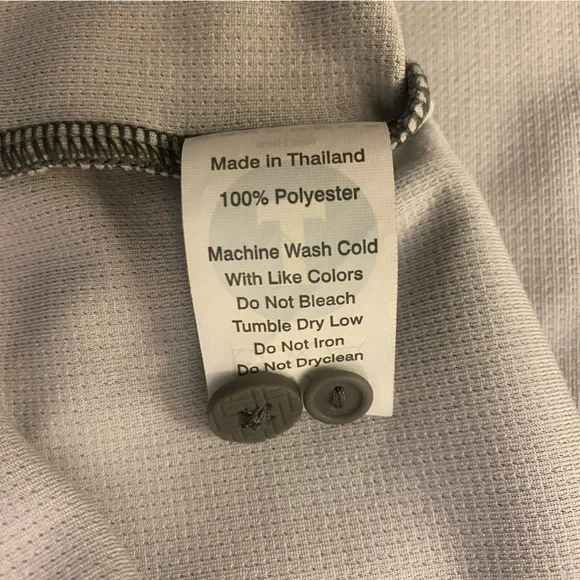 Twillory Gray Athletic Long Sleeve Shirt L EUC - Picture 5 of 5
